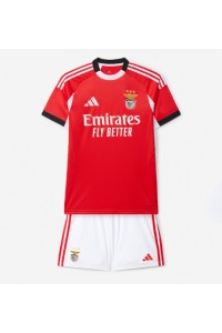 Fotbalové Dres Benfica Dětské Domácí Oblečení 2025-26 Krátký Rukáv (+ trenýrky)